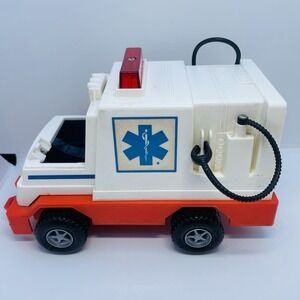 Vintage Fisher Price‎ Ambulance 1982 #337 Made In USA